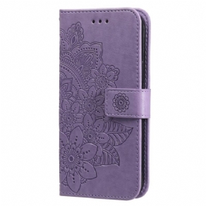 Læder Cover Xiaomi 13 Med Snor Strappy Mandala