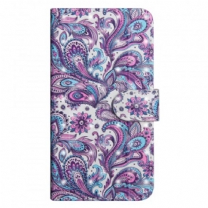 Flip Cover Huawei Y6 2019 / Honor 8A Blomstermønstre