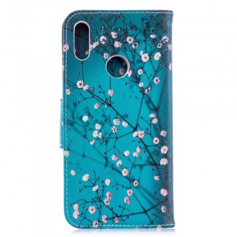 Flip Cover Huawei Y6 2019 / Honor 8A Blomstrende Træ