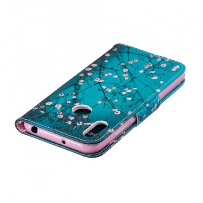 Flip Cover Huawei Y6 2019 / Honor 8A Blomstrende Træ