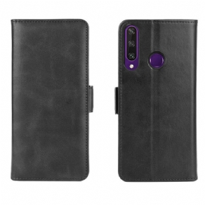 Flip Cover Huawei Y6 2019 / Honor 8A Læder Cover Dobbeltklap