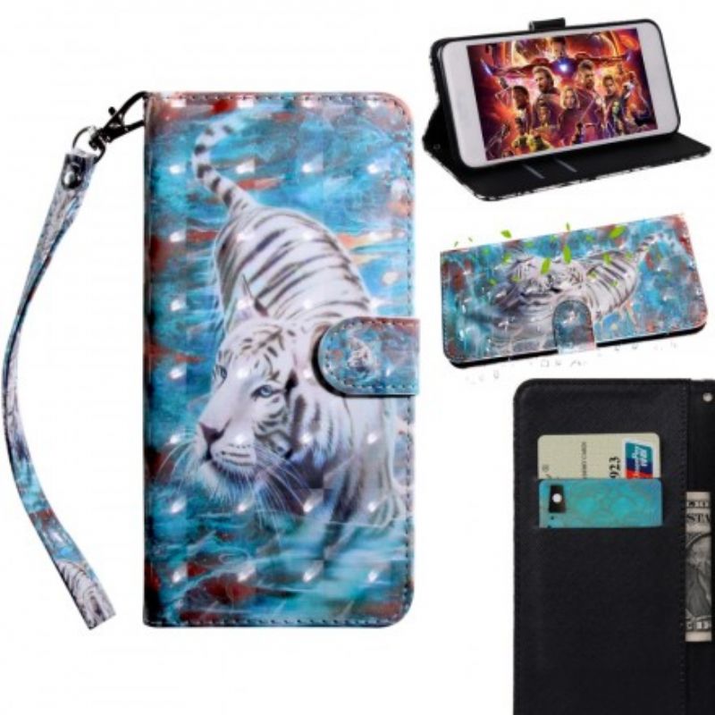Flip Cover Huawei Y6 2019 / Honor 8A Tiger I Vand