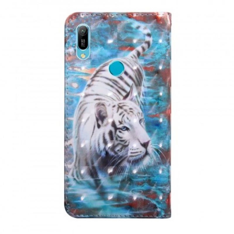 Flip Cover Huawei Y6 2019 / Honor 8A Tiger I Vand