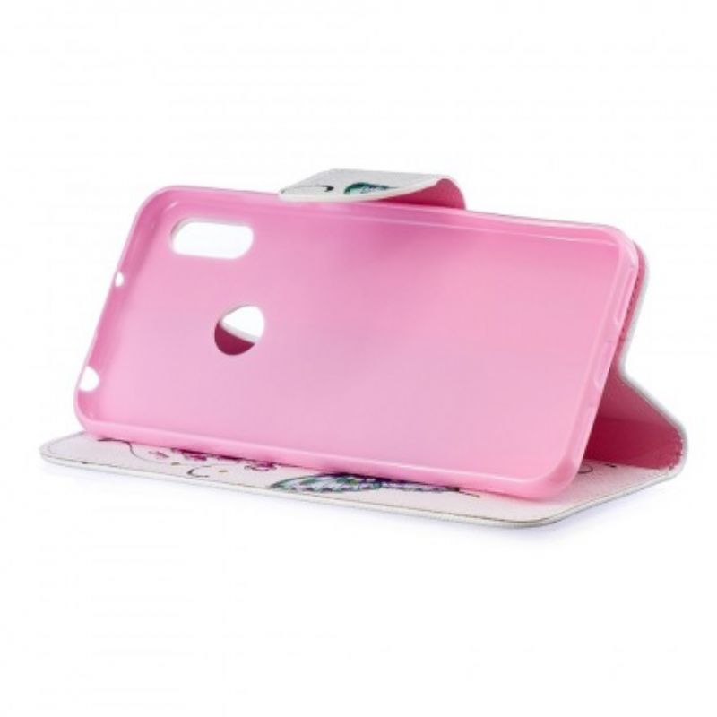 Flip Cover Huawei Y6 2019 / Honor 8A Vidunderlige Sommerfugle