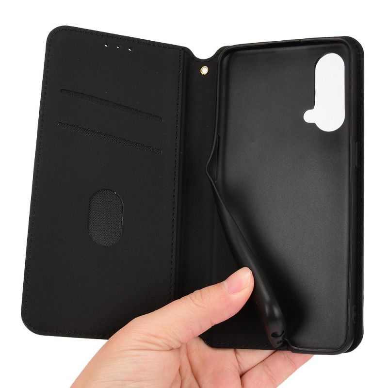 Cover OnePlus Nord CE 5G Flip Cover Diamant Lædereffekt