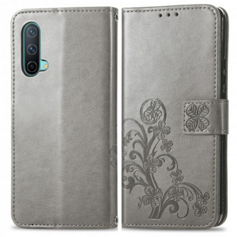 Flip Cover OnePlus Nord CE 5G Firkløver