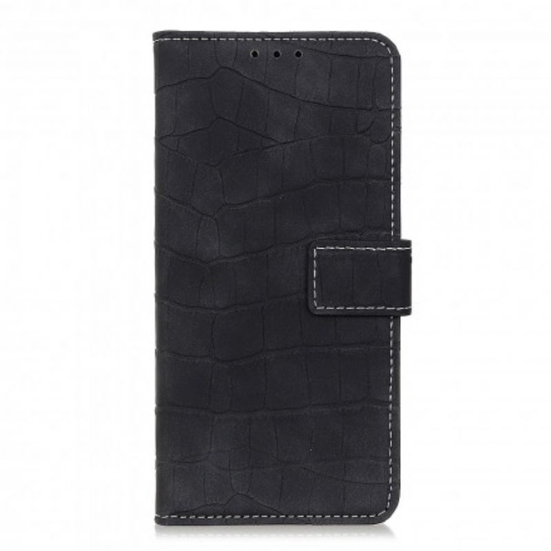 Flip Cover OnePlus Nord CE 5G Vintage Krokodillehudstil