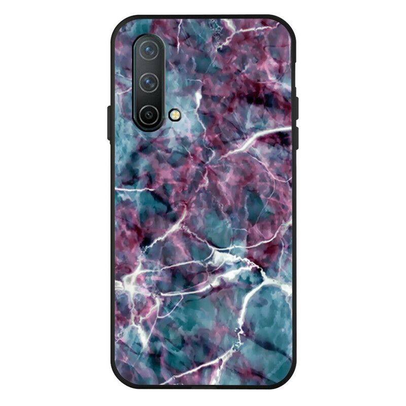 Mobilcover OnePlus Nord CE 5G Lilla Marmor