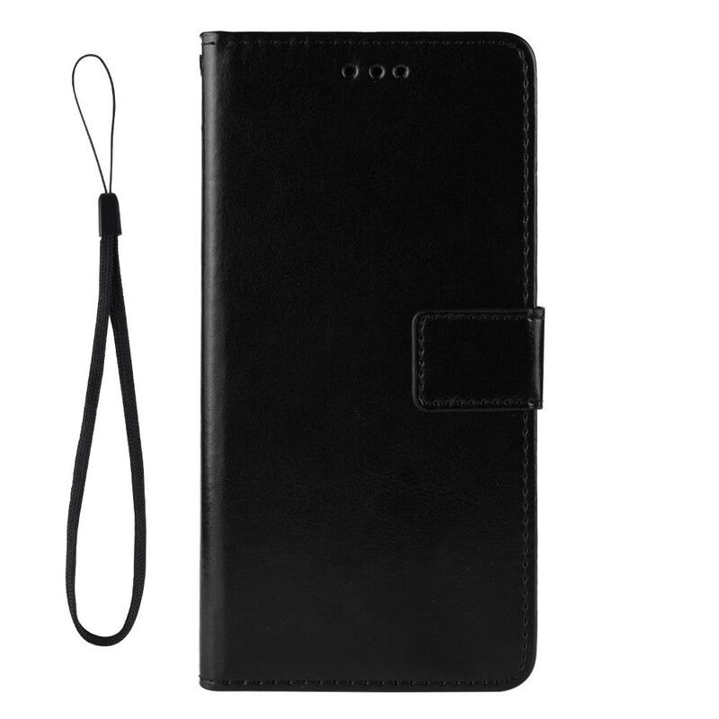 Flip Cover Sony Xperia 5 II Flashy Imiteret Læder