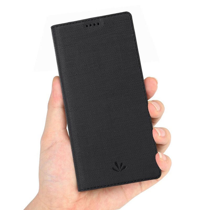 Cover Sony Xperia 1 Flip Cover Tekstureret