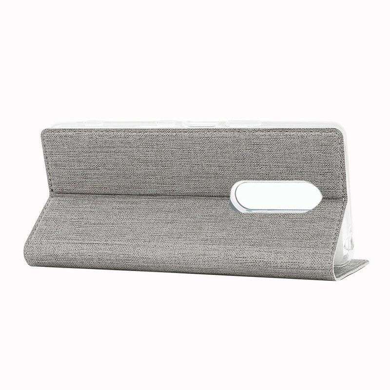 Cover Sony Xperia 1 Flip Cover Tekstureret