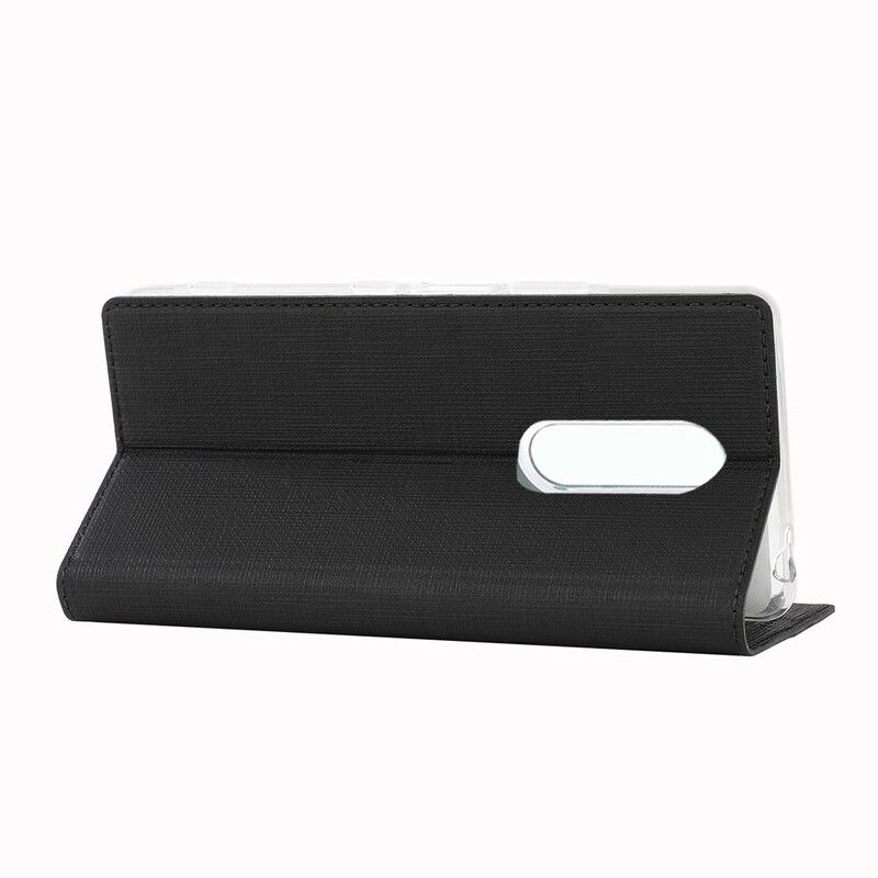 Cover Sony Xperia 1 Flip Cover Tekstureret
