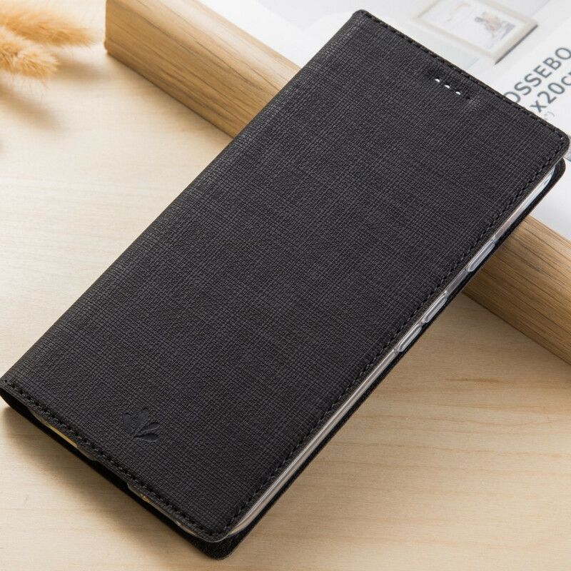 Cover Sony Xperia 1 Flip Cover Tekstureret