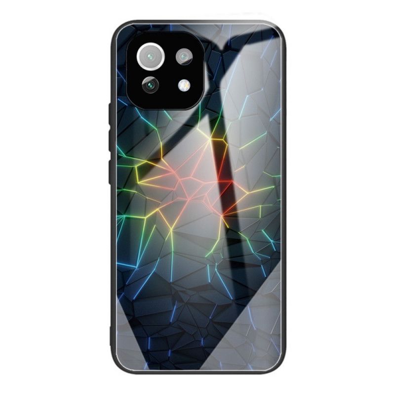 Cover Xiaomi Mi 11 Lite 5G NE / Mi 11 Lite 4G / 5G Hærdet Glasgeometri