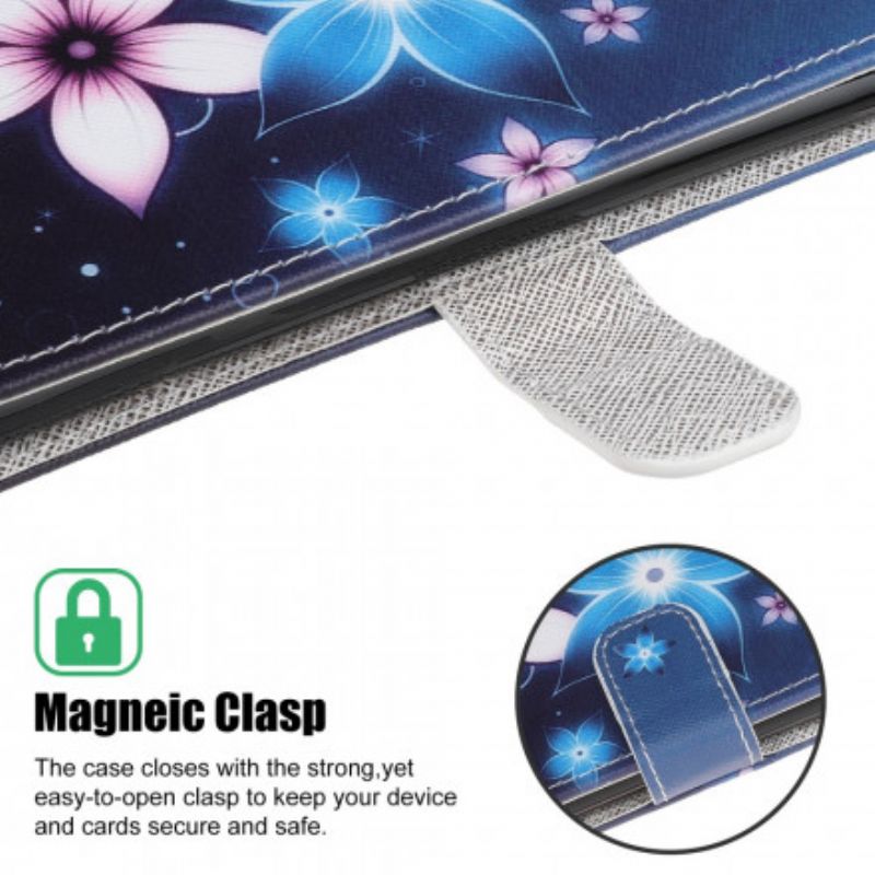 Flip Cover Xiaomi Mi 11 Lite 5G NE / Mi 11 Lite 4G / 5G Blomster