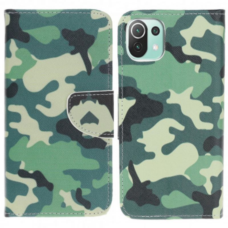 Flip Cover Xiaomi Mi 11 Lite 5G NE / Mi 11 Lite 4G / 5G Camouflage