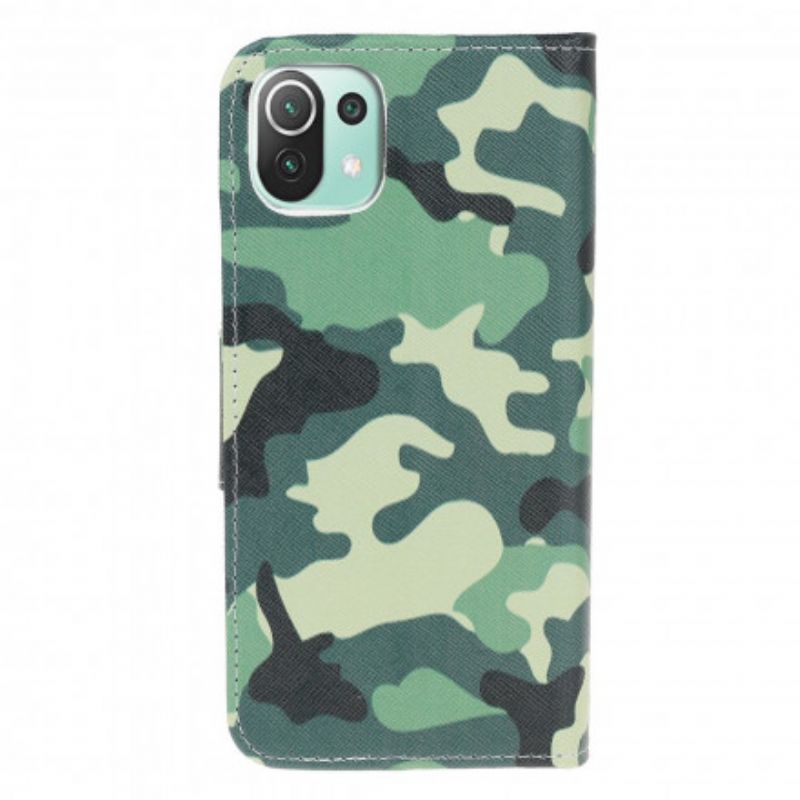 Flip Cover Xiaomi Mi 11 Lite 5G NE / Mi 11 Lite 4G / 5G Camouflage
