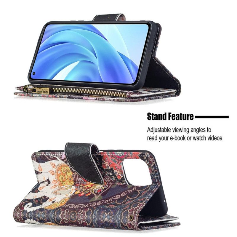 Flip Cover Xiaomi Mi 11 Lite 5G NE / Mi 11 Lite 4G / 5G Elefant Lynlåslomme