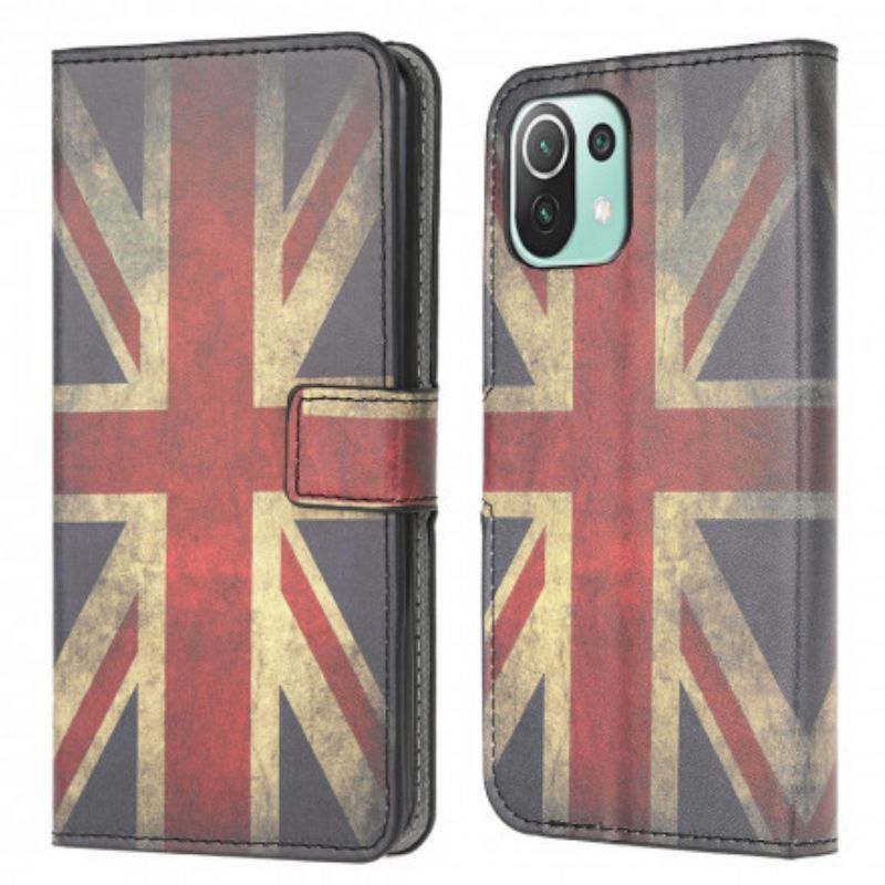 Flip Cover Xiaomi Mi 11 Lite 5G NE / Mi 11 Lite 4G / 5G Englands Flag