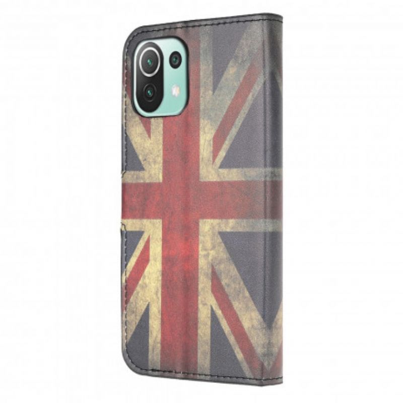 Flip Cover Xiaomi Mi 11 Lite 5G NE / Mi 11 Lite 4G / 5G Englands Flag