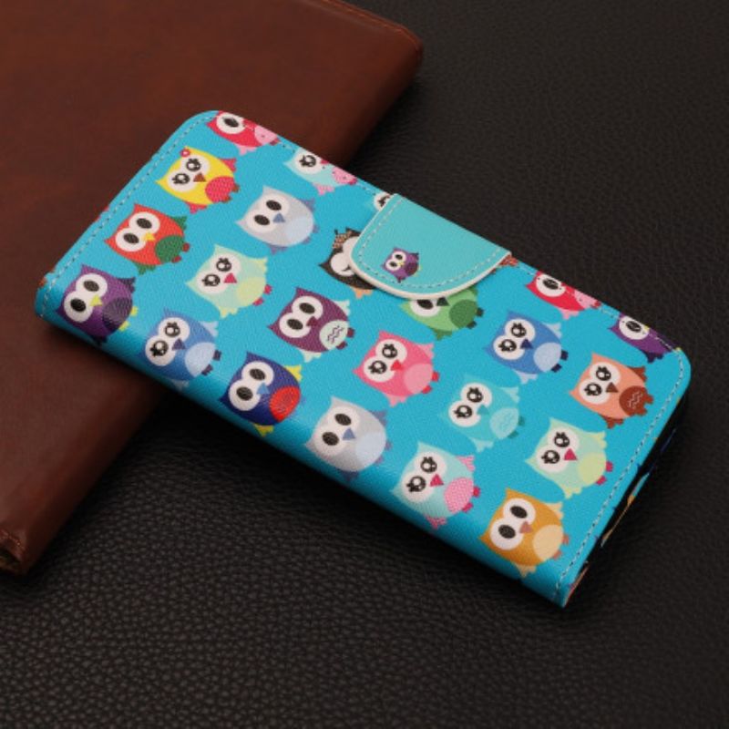 Flip Cover Xiaomi Mi 11 Lite 5G NE / Mi 11 Lite 4G / 5G Flere Ugler