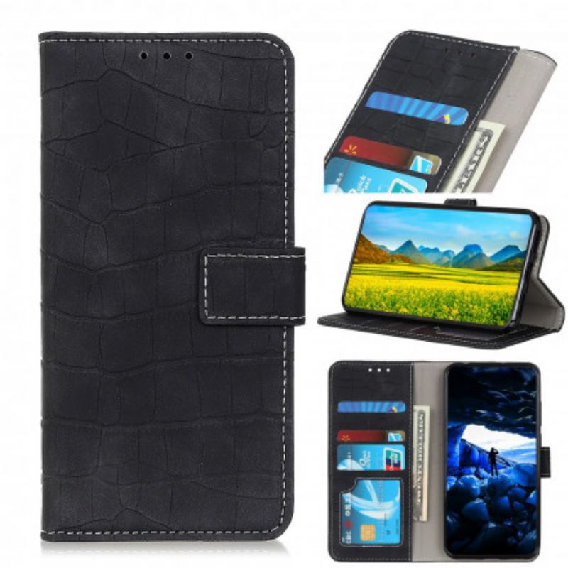 Flip Cover Xiaomi Mi 11 Lite 5G NE / Mi 11 Lite 4G / 5G Læder Cover Krokodilletekstur