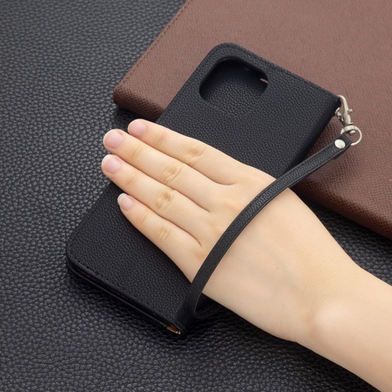 Flip Cover Xiaomi Mi 11 Lite 5G NE / Mi 11 Lite 4G / 5G Læder Cover Litchi Flap Skrå