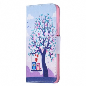 Flip Cover Xiaomi Mi 11 Lite 5G NE / Mi 11 Lite 4G / 5G Ugler På Gyngen
