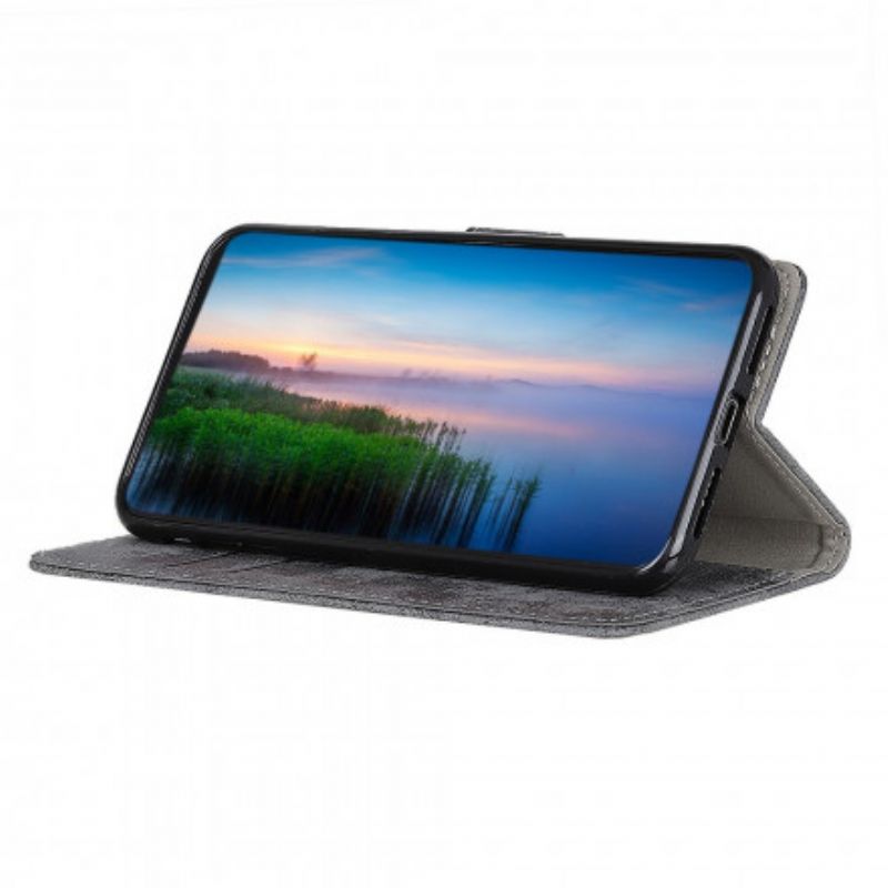 Flip Cover Xiaomi Mi 11 Lite 5G NE / Mi 11 Lite 4G / 5G Vintage Lædereffekt