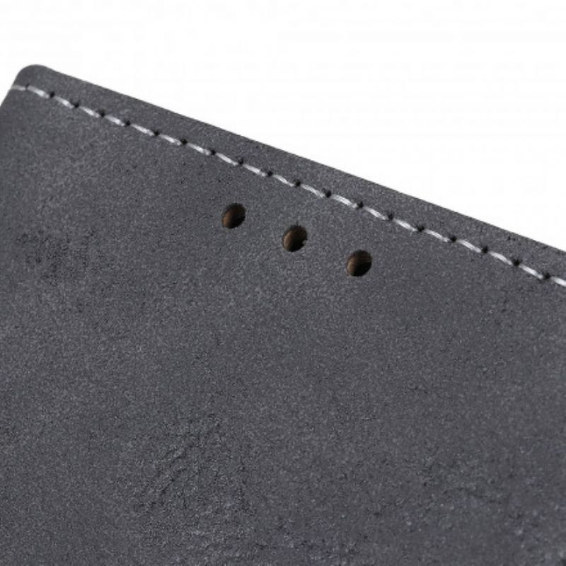 Flip Cover Xiaomi Mi 11 Lite 5G NE / Mi 11 Lite 4G / 5G Vintage Lædereffekt