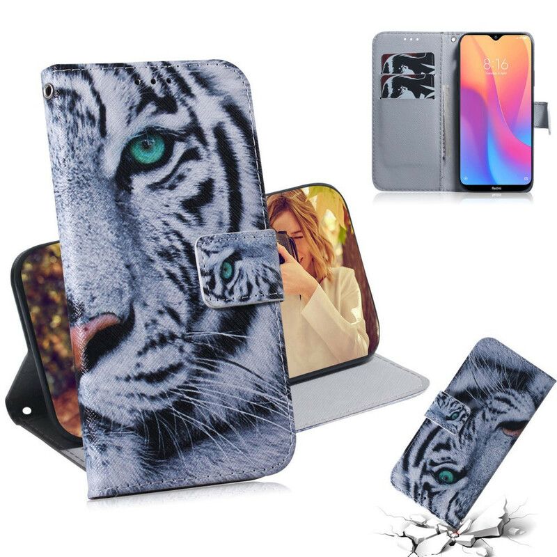 Flip Cover Xiaomi Redmi 8A Tigeransigt
