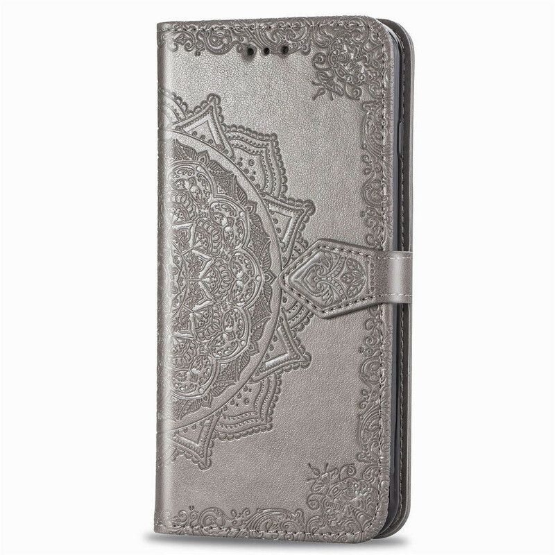 Læder Cover Xiaomi Redmi 8A Middelaldermandala