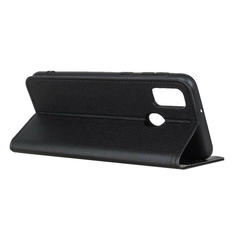 Flip Cover Oppo A53 / A53s Klassisk Lædereffekt