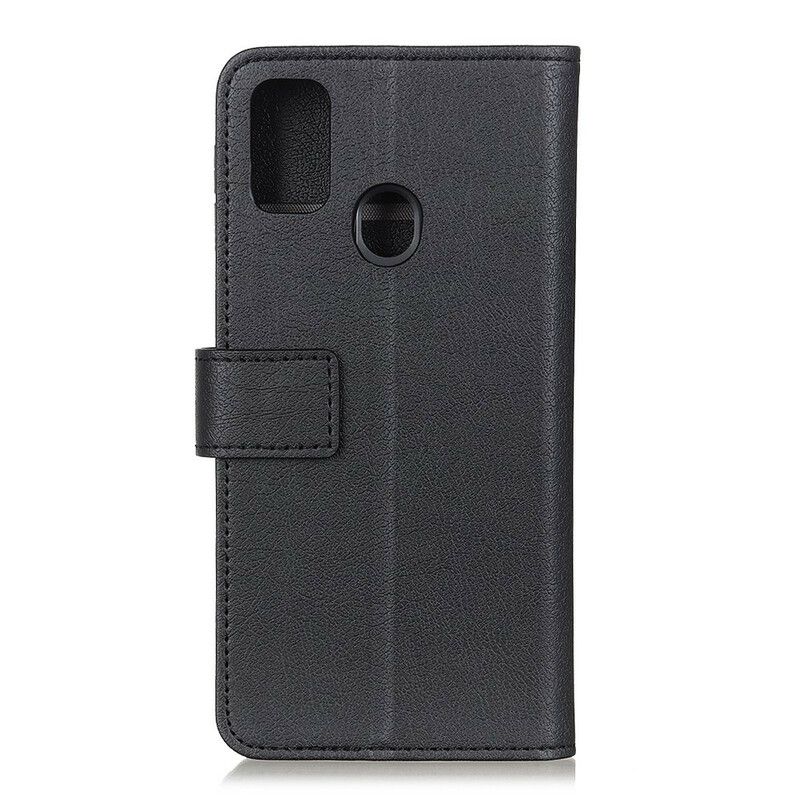 Flip Cover Oppo A53 / A53s Klassisk Lædereffekt