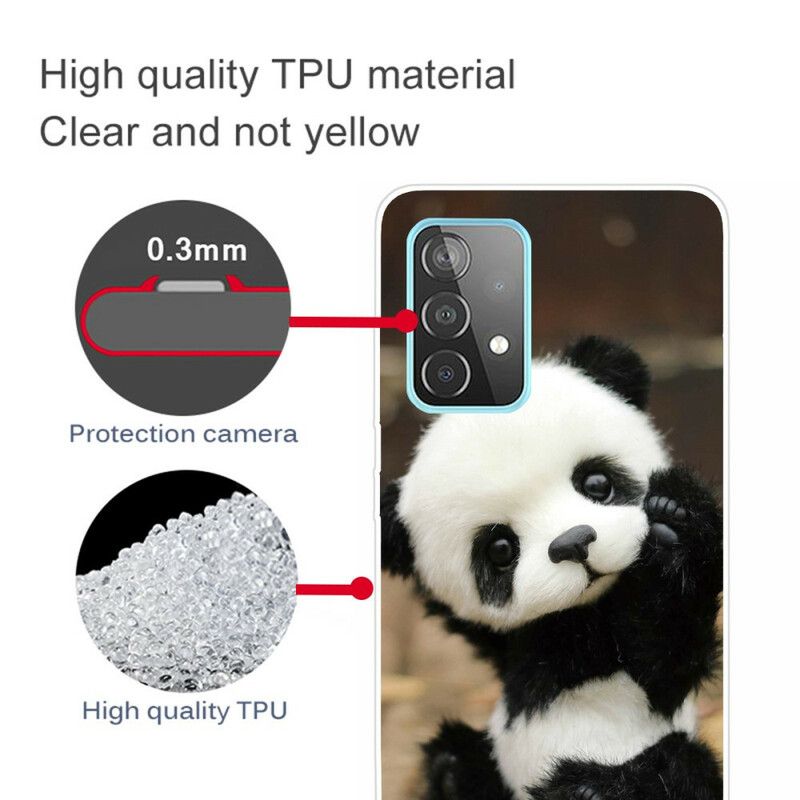 Cover Samsung Galaxy A72 4G / 5G Fleksibel Panda