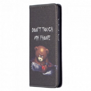 Cover Samsung Galaxy A72 4G / 5G Flip Cover Farlig Bjørn