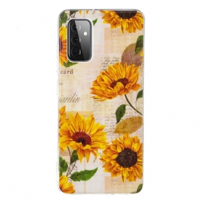 Cover Samsung Galaxy A72 4G / 5G Fluorescerende Solsikker