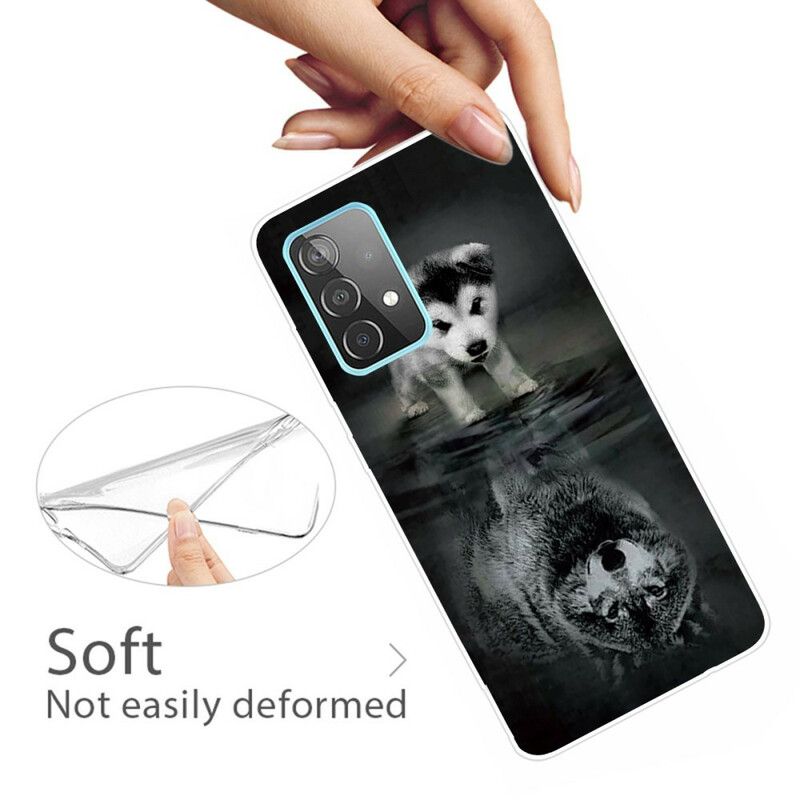 Cover Samsung Galaxy A72 4G / 5G Hvalpedrøm