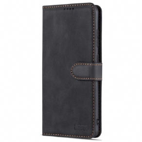 Flip Cover Samsung Galaxy A72 4G / 5G Azns Lædereffekt