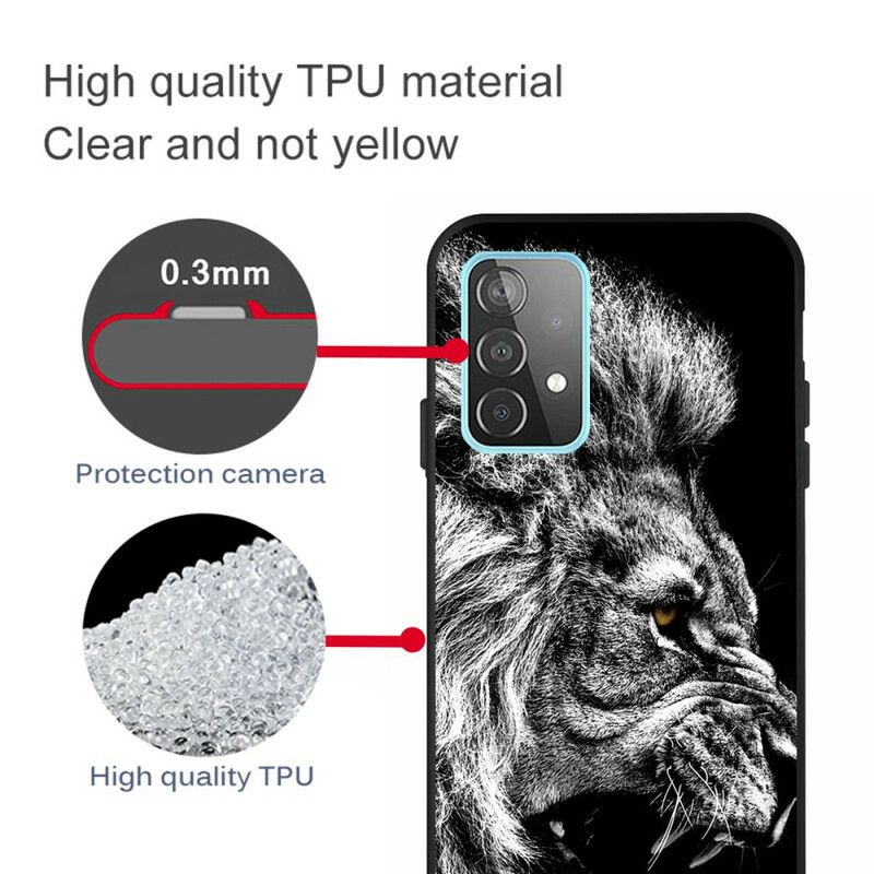 Mobilcover Samsung Galaxy A72 4G / 5G Hærd Løve
