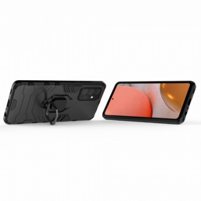 Mobilcover Samsung Galaxy A72 4G / 5G Modstandsdygtig Ring