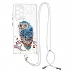 Mobilcover Samsung Galaxy A72 4G / 5G Ugle Med Snor