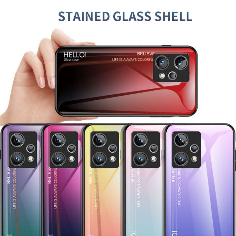 Mobilcover Realme 9 Pro Plus Hej Hærdet Glas