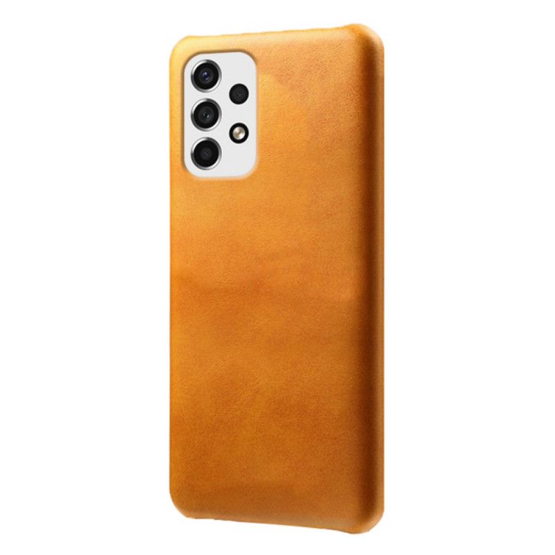 Cover Samsung Galaxy M53 5G Ksq Lædereffekt
