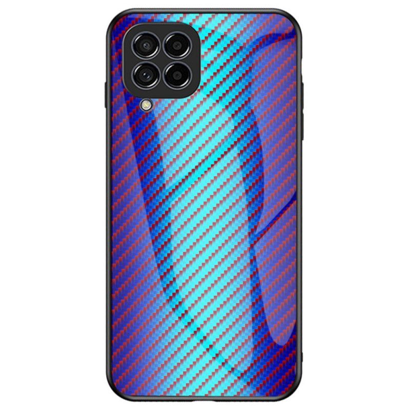 Cover Samsung Galaxy M53 5G Kulfiber Hærdet Glas