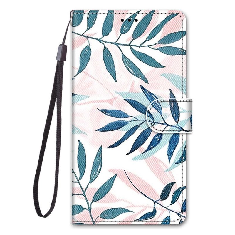 Flip Cover Samsung Galaxy M53 5G Grafik Med Snor