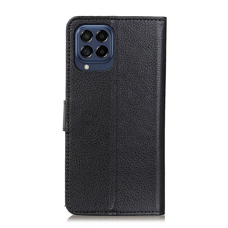 Flip Cover Samsung Galaxy M53 5G Traditionelt Kunstlæder