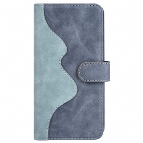 Flip Cover Samsung Galaxy M53 5G Wave Læderstil