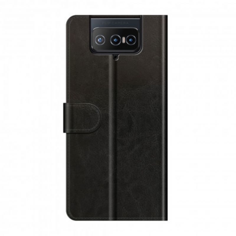 Flip Cover Asus Zenfone 8 Flip Læder Cover Ultra Imiteret Læder