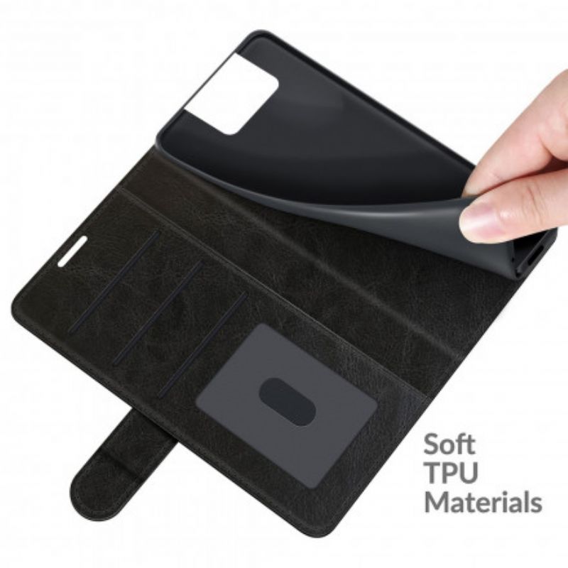 Flip Cover Asus Zenfone 8 Flip Læder Cover Ultra Imiteret Læder